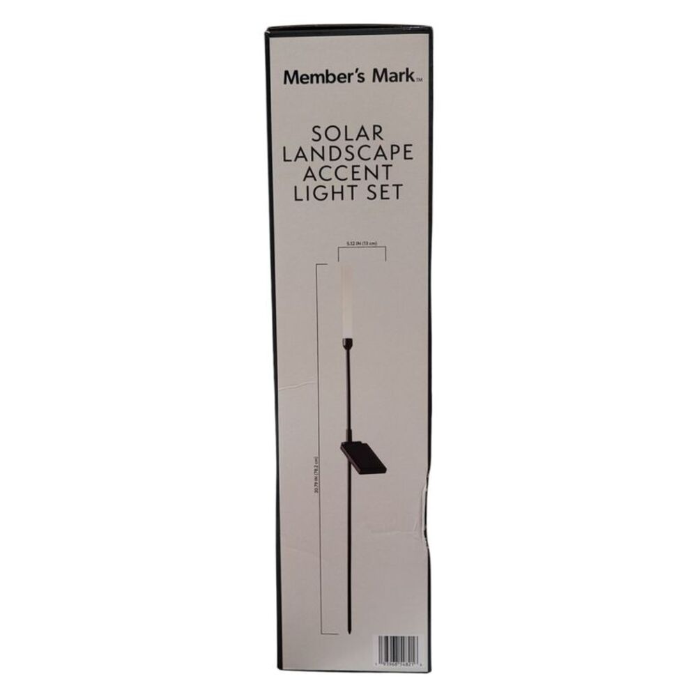 Member's Mark Reed LED Solar Landscape Accent Lights, 5-Pack - Picture 3 of 3